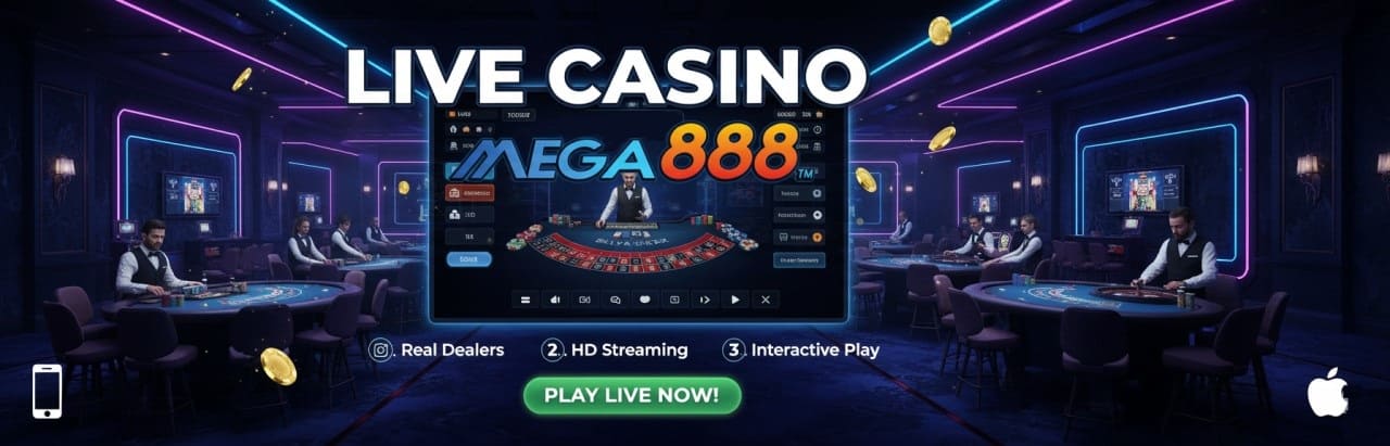 Live Casino Mega888 Live Casino Mega888